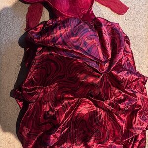 Disney Red and Black Gown